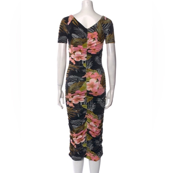 Favorite Daughter The Bad Decisions V-Neck Body-Con Hawaiian Dress Size XS - Picture 5 of 16